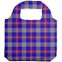 Tartan 2 Foldable Grocery Recycle Bag View2