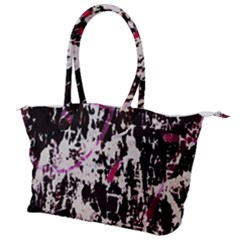 Chaos At The Wall Canvas Shoulder Bag by DimitriosArt