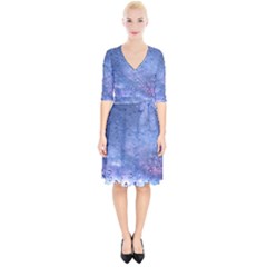 Gouttes D eau Galaxy Wrap Up Cocktail Dress