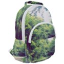 Photo Vue sur Forêt  Rounded Multi Pocket Backpack View2