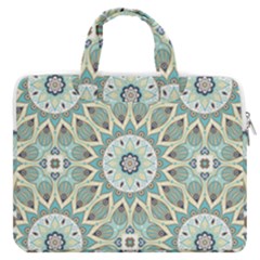 Mandala  Macbook Pro13  Double Pocket Laptop Bag by zappwaits