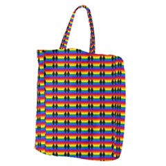 Double Black Diamond Pride Bar Giant Grocery Tote