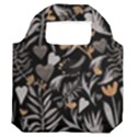   Plants And Hearts In Boho Style No. 2 Premium Foldable Grocery Recycle Bag View2