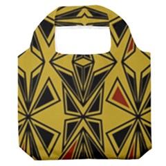 Abstract Pattern Geometric Backgrounds   Premium Foldable Grocery Recycle Bag by Eskimos