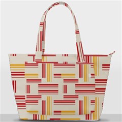 Abstract Pattern Geometric Backgrounds   Back Pocket Shoulder Bag  by Eskimos