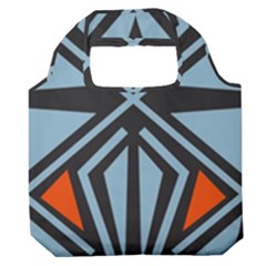 Abstract Geometric Design    Premium Foldable Grocery Recycle Bag by Eskimos