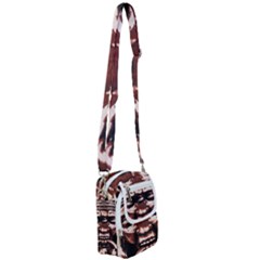 Creepy Head Portrait Artwork Shoulder Strap Belt Bag by dflcprintsclothing