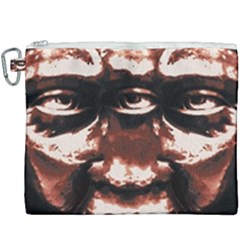 Creepy Head Portrait Artwork Canvas Cosmetic Bag (xxxl) by dflcprintsclothing