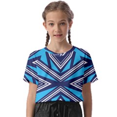 Abstract Pattern Geometric Backgrounds  Kids  Basic Tee