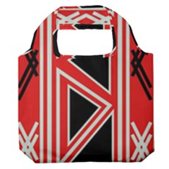 Abstract Pattern Geometric Backgrounds  Premium Foldable Grocery Recycle Bag by Eskimos