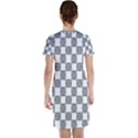 Seamless Tile Derivative Pattern Short Sleeve Nightdress View2