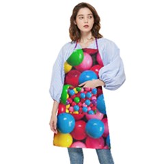 Bubble Gum Pocket Apron by artworkshop