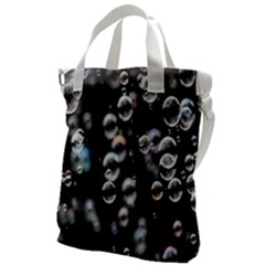 Bubble Canvas Messenger Bag by artworkshop