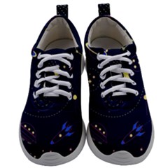 Cartoon-space-seamless-pattern-vectors Mens Athletic Shoes by Jancukart