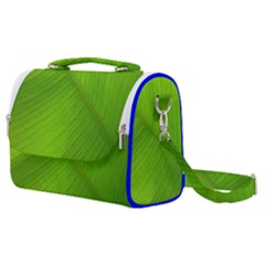 Banana Leaf Satchel Shoulder Bag by artworkshop