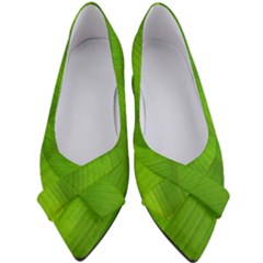 Banana Leaf Women s Bow Heels by artworkshop