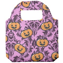 Pink Jacks Foldable Grocery Recycle Bag by NerdySparkleGoth