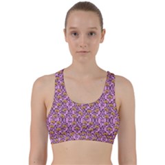 Pink Jack Back Weave Sports Bra by NerdySparkleGoth