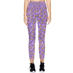 Purple Jack Pocket Leggings  by NerdySparkleGoth