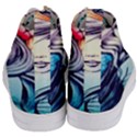 Beautifull Ariel Little Mermaid  Painting Women s Mid-Top Canvas Sneakers View4