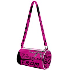 Bow To Toe Cheer Mini Cylinder Bag by artworkshop