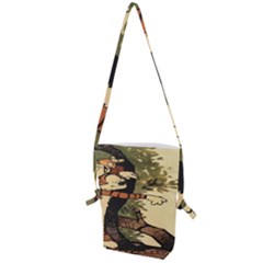 Calvin And Hobbes Folding Shoulder Bag by artworkshop