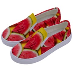 Watermelon Kids  Canvas Slip Ons