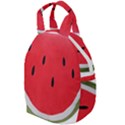 Watermelon Pillow Fluffy Travel Backpacks View1