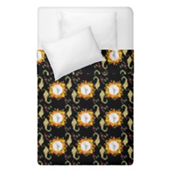 Flowers Pattern Duvet Cover Double Side (single Size)