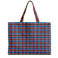 Dots On Dots Zipper Mini Tote Bag by Thespacecampers