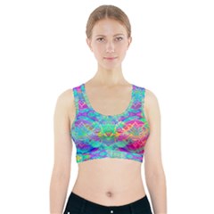 Experimental Dreams Sports Bra With Pocket by Thespacecampers