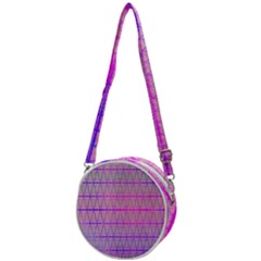 Triwaves Crossbody Circle Bag