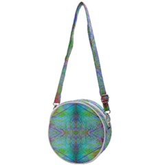 Watercolor Thoughts Crossbody Circle Bag