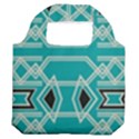 Abstract pattern geometric backgrounds  Premium Foldable Grocery Recycle Bag View2