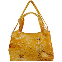 Water Double Compartment Shoulder Bag by artworkshop