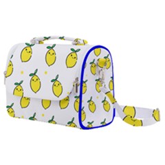 Pattern Lemon Texture Satchel Shoulder Bag by artworkshop