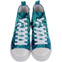 Bubbles Water Bub Women s Mid-Top Canvas Sneakers View1