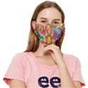 Mandalas Colorful Abstract Ornamental Fitted Cloth Face Mask (Adult) View1