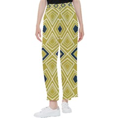 Abstract Pattern Geometric Backgrounds   Women s Pants  by Eskimos