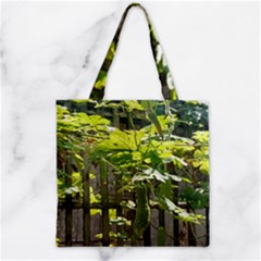 Bitter Melon Zipper Grocery Tote Bag by artworkshop