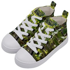 Bitter Melon Kids  Mid-top Canvas Sneakers by artworkshop