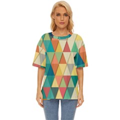 Geometric Oversized Basic Tee