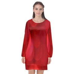 Hd-wallpaper 3 Long Sleeve Chiffon Shift Dress 