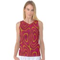 Pattern Pink Women s Basketball Tank Top View1