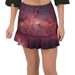 Milky-way-galaksi Fishtail Mini Chiffon Skirt