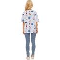 Lighthouse Sail Boat Seagull Oversized Basic Tee View4