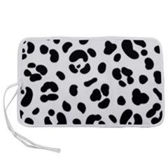 Blak-white-tiger-polkadot Pen Storage Case (s)