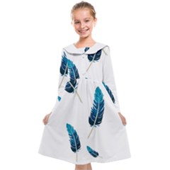 Feather Bird Kids  Midi Sailor Dress