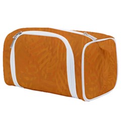 Orange Toiletries Pouch