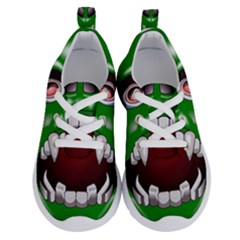 Monster-mask-alien-horror-devil Running Shoes by Jancukart